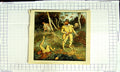 Original Old Antique Print Colour Nursery Rhyme Children Forest Man Horse
