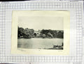 Original Old Antique Print Greenlands Hambledon Weir Mills River Photograph