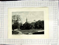 Original Old Antique Print Clifton Hampden Church Village Photograph