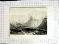 Original Old Antique Print View Diana'S Peake Helena Mountains Westall Woolnoth