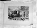 Original Old Antique Print C1900 View Bodiam Castle Sussex England Victorian
