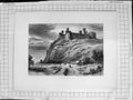 Original Old Antique Print C1900 View Giant'S Causeway Mountains 20th
