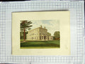 Original Old Antique Print 1880 Colour Plate View Carnanton House Cornwall 19th