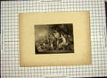 Original Old Antique Print C1790-C1900 Scene Cephalus Aurora Family Angels 18th