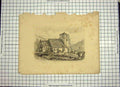 Original Old Antique Print C1790-C1900 All Saints Church Hastings Architecture