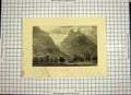 Original Old Antique Print C1790-C1900 Glacier Grindelwald Mountains Egraving