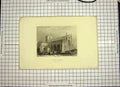 Original Old Antique Print C1790-C1900 View Carlisle Cathedral Architecture