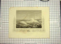 Original Old Antique Print C1790-C1900 Battle Vittoria War Siers Engraving 18th