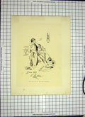 Original Old Antique Print C1790-C1900 Portrait Campbell Author Monthly 18th