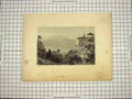 Original Old Antique Print 1835 View Magadino Lago Maggiore Canton Tessin Italy
