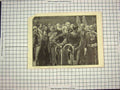 Original Old Antique Print C1790-C1900 Portrait Henry Irving 18th Century
