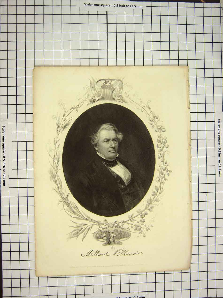 Original Old Antique Print C1790-C1900 Portrait Millant Engraving 18th Century