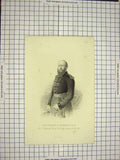 Original Old Antique Print C1790-C1900 Portrait H.R.H. Duke Cambridge 18th
