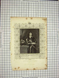 Old Antique Print C1790-C1900 Portrait Spencer Compton Earl Northampton 18th