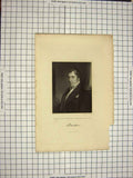 Old Antique Print C1790-C1900 Portrait George Hamilton -Gordon Aberdeen 18th