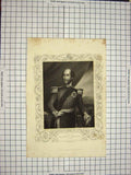 Original Old Antique Print C1790-C1900 Portrait Duke Cambridge Engraving 18th