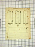 Old Antique Print 1817 Astronomical Telescopes Encyclopaedia Britannica 19th
