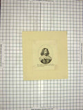 Original Old Antique Print C1800 Portrait Jown Pawlet Marquess Winche 19th