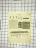 Old Antique Print C1800 Encyclopaedia Britannica Blind Instruments Tools 19th