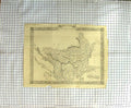 Original Old Antique Print Map Turkey Europe Rapkin Adriatic Sea