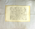 Original Old Antique Print Map Dyonnet Dufour Eylau Rothenen Serpallen