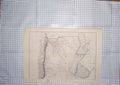 Original Old Antique Print Lowry Map C1790-C1900 South America Argentine 18th