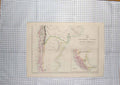 Original Old Antique Print Lowry Map C1790-C1900 South America Chili Plata 18th