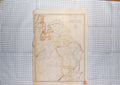 Original Old Antique Print Weller Map C1790-C1900 India Scinde Gujerat 18th