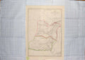 Old Antique Print Ref.650 Weller Map C1790-C1900 Afghanistan Beloochistan