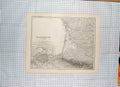 Original Old Antique Print Map C1790-C1900 Frankreich Paris Umgebung 18th