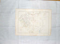Original Old Antique Print Map C1790-C1900 Germany L'Allemagne Wurtemberg 18th