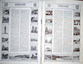 Original Old Vintage Print Map 1922 England Plan Plymouth Scilly Isles Bristol