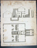 Original Old Antique Print Ref.804 1805 Chemistry Blast Furnace Works Lowry