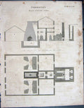Original Old Antique Print C1790-C1900 Chemistry Blast Furnace Works 18th