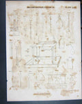 Original Old Antique Print C1790-C1900 Decomposition Chemical Lizars 18th