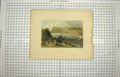 Original Old Antique Print C1839 Brock'S Monument Richardson 19th