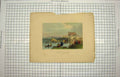Old Print Ref.815 1840 St. Regis Indian Village Lawrence Canada Griffiths