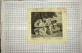 Original Old Antique Print C1790-C1900 Judah Tamar Smith Castro 18th Century
