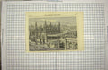Original Old Antique Print 1866 Mosque Gholaum Mahomed Calcutta India Victorian
