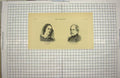 Original Old Antique Print 1874 Portrait Agnes Strickland Earl Dalhousie 19th