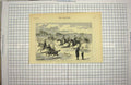 Old Antique Print 1881 Hunting Ireland Lord Lieutenant Meath Hounds Sport 19th