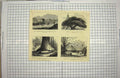 Old Antique Print Grave Keith Johnston Beho Africa Colonel Koumerow Kent