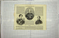 Old Antique Print 1859 Hungarian General Meszaros Rouher George Wombwell 19th