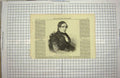 Original Old Antique Print 1859 Portrait Right Hon.Lord Lyndhurst Victorian