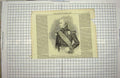 Original Old Antique Print 1859 Portrait Marshal Randon French Minster War 19th