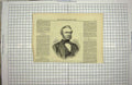 Original Old Antique Print 1859 George Skirrow Beecroft M.P Leeds Portrait 19th