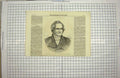 Original Old Antique Print 1860 Portrait William Spence Vice-President Society