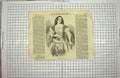 Original Old Antique Print 1859 Portrait Miss Louisa Pyne Prima Donna Victorian