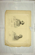 Original Old Antique Print Engraving Portrait Smyth Egg Ward