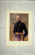 Original Old Antique Print Major-General Pretyman Commandant Bloemfontein